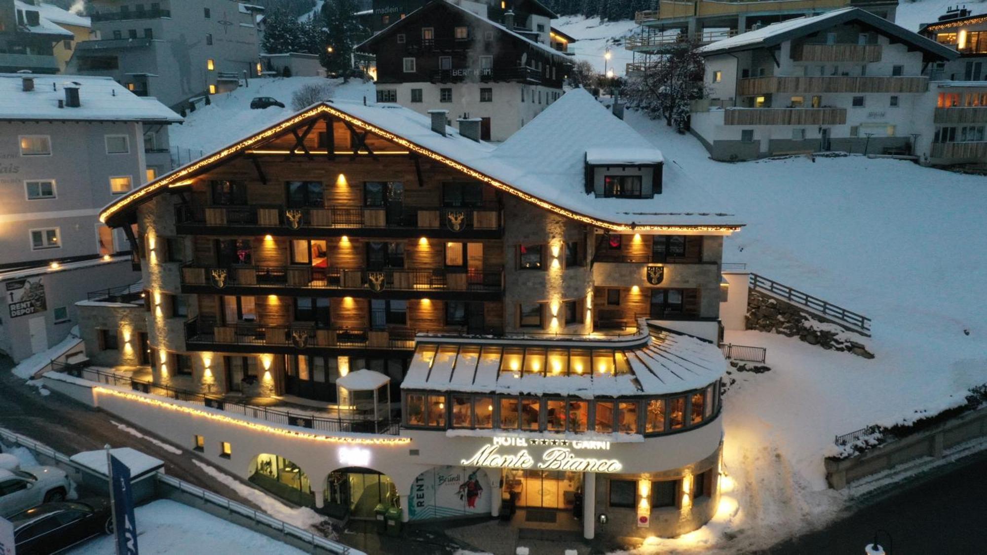 Hotel Garni Monte Bianco Ischgl Buitenkant foto